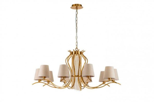 Hanging chandelier FAVOURITE Ketten 20 sq.m., 101x145x101 cm, E14