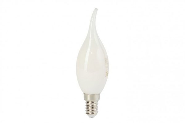 LED lamp Gauss Filament Candle in the wind OPAL 420lm 5W, E14, Warm