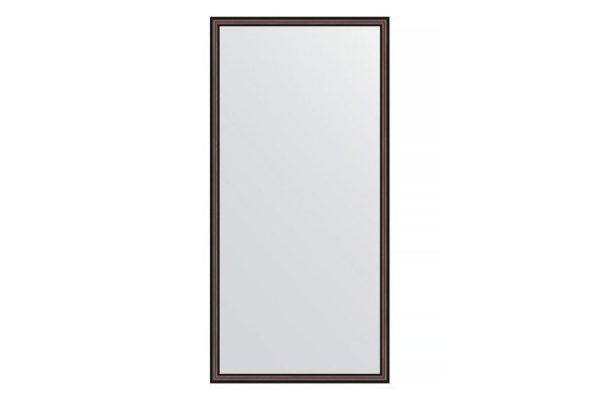 Wall mirror in a baguette frame EVOFORM mahogany 68x128 cm