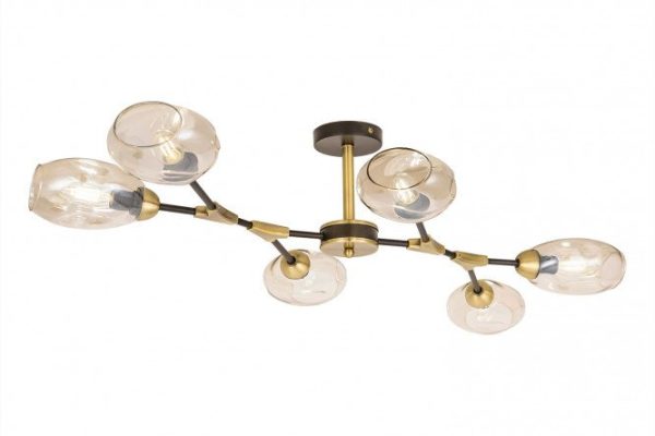 Chandelier CITILUX Montana 20 sq.m., 96x18.5x58 cm, E14