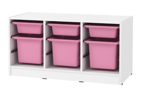 Alpha rack 98.2x51x44 cm, with containers