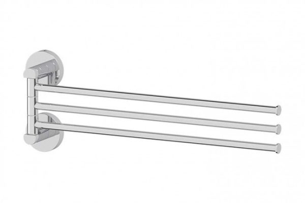 Triple rotating towel holder Harmonie