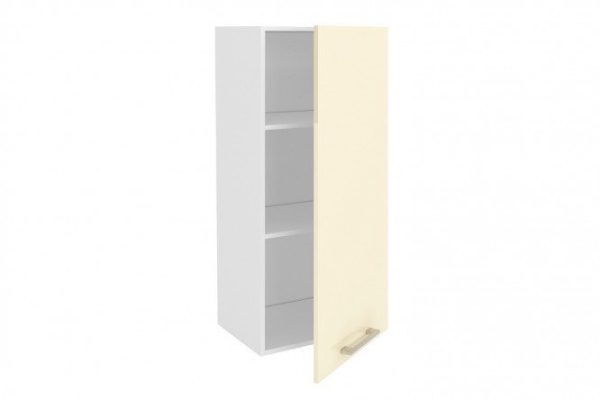 Front for Amika cabinet 45x96 cm, glossy vanilla color