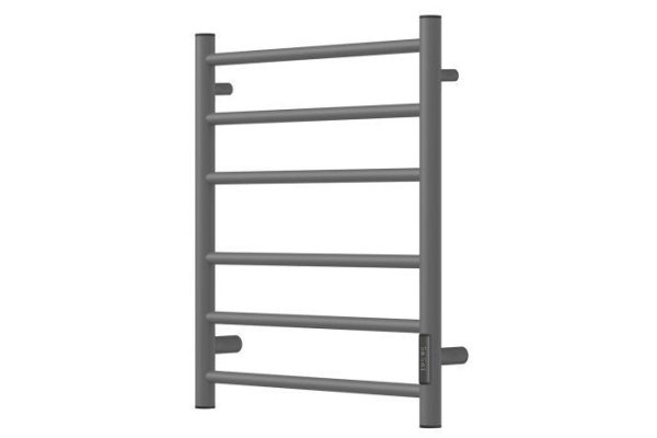 Electric heated towel rail Aurora P6, premium graphite PN10856GR 53.2x60x8.7 cm
