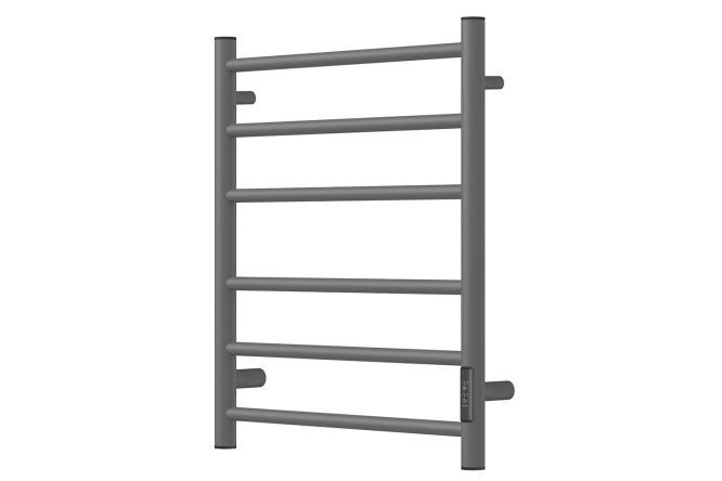 Electric heated towel rail Aurora P6, premium graphite PN10856GR 53.2x60x8.7 cm