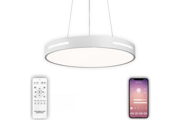 Hanging lamp Natali Kovaltseva Innovation style 18 sq.m., LED, 50 cm