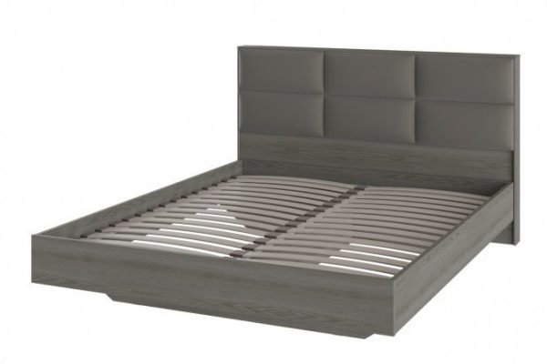 Liberty bed color Hudson, gray 160x200 cm