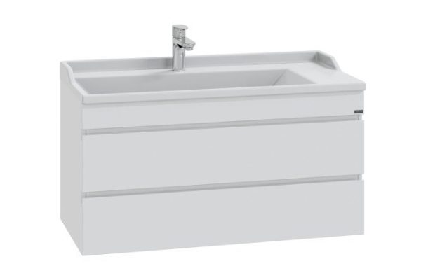 Hanging cabinet SANTA Mars 100 700299 2 drawers 99.5 cm, frame color white, facade white