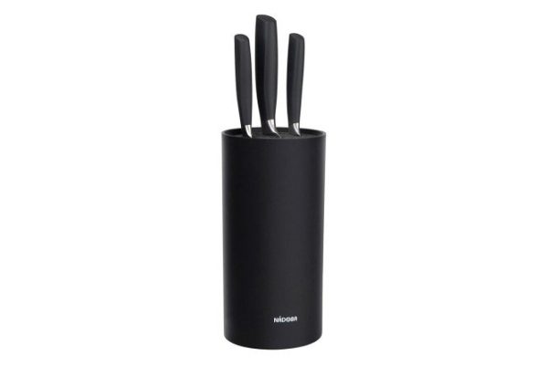Set of knives in a block NADOBA Una Stainless steel, 4 pcs.