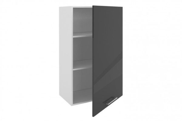 Front for Amika cabinet 57.6x228 cm, color black graphite