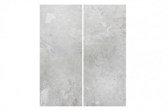 Set of facades City color concrete light