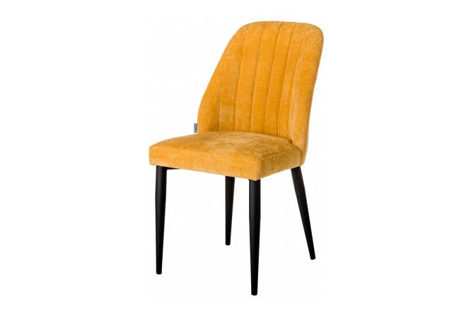 Chair Alen 4101270h_YellowBlack 48x89x61 cm