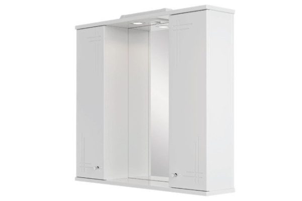 Mirror cabinet two-door Sanstar June 80 7.1-2.4.1 80.8x74.7x17.1 cm, Universal