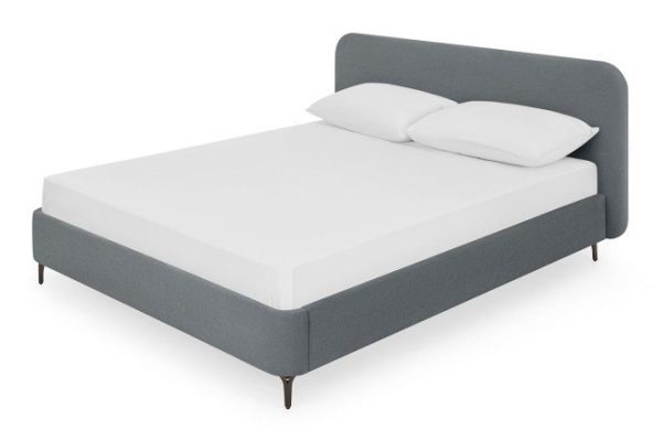 Bed frame SOLANA Marlen color graphite 180x200 cm