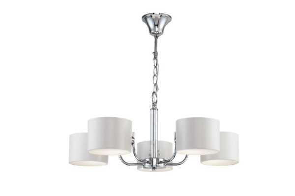 Chandelier FREYA FR5012PL 16 sq.m., 64x21x64 cm, E14