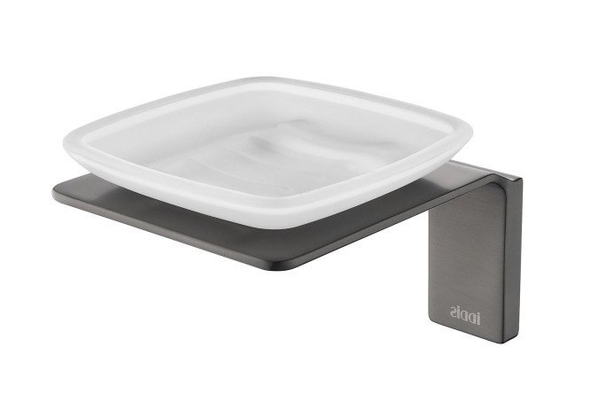 Soap dish IDDIS Slide SLIGMG0i42 Glass, screw fastening