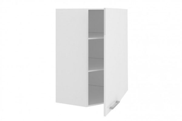 c67e13c6e0e5d0bbecfac8b9756379ee.jpg Front for wall-mounted corner cabinet Amika 36.3x95.6 cm, glossy white