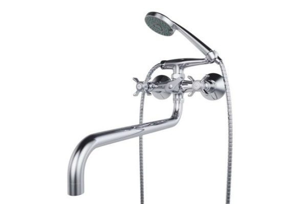 Bath and washbasin mixer with spout MIXLINE ML30-021