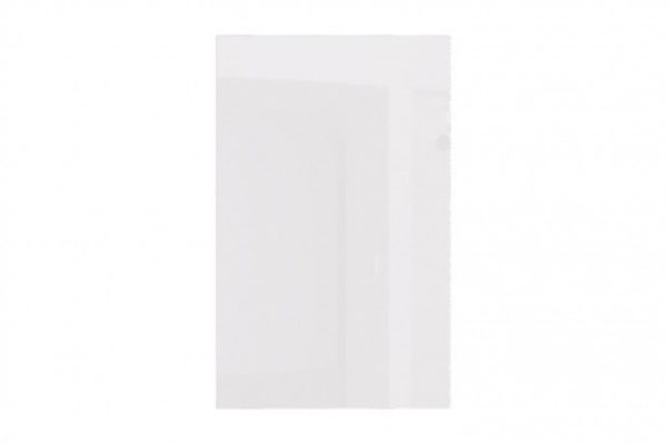 Front for City cabinet 59.6x95.6 cm, white gloss color