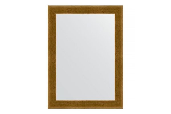 Wall mirror in a baguette frame EVOFORM etched gold 64x84 cm