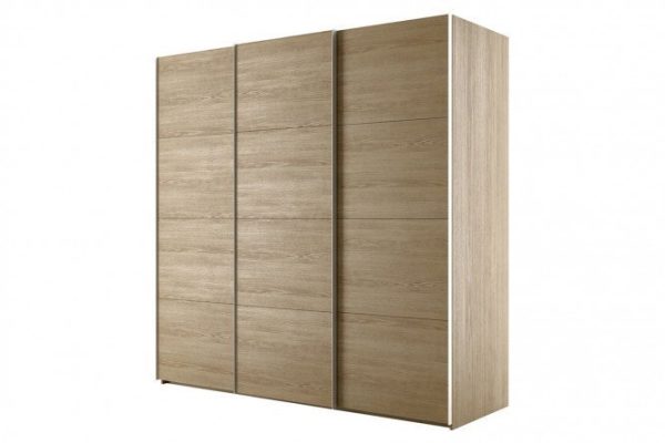 3-door wardrobe Comet 240x240 cm Bardolino oak