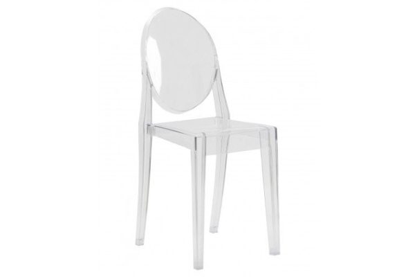 Dining chair DOBRIN Victoria Ghost 38x90.5x49 cm