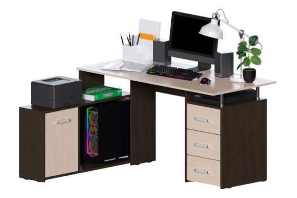 Computer desk KS-14VM left