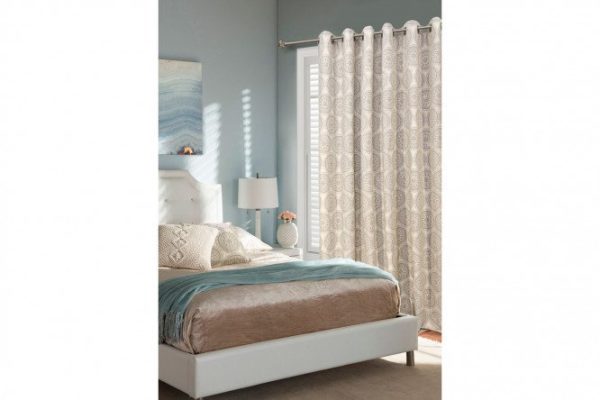 Curtain with eyelets Calcuta 276x270 cm, 1 piece, beige