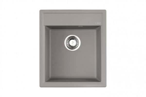 Inset sink OMOIKIRI Daisen 42-GR 4993604, gray 42x51x19.5 cm