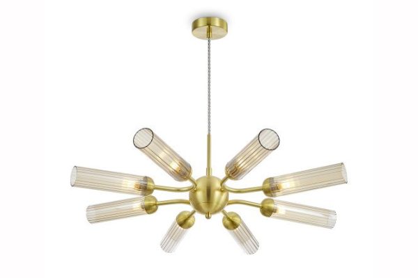 Hanging lamp FREYA Modern Borgy 15 sq.m., 69x32x69 cm, G9