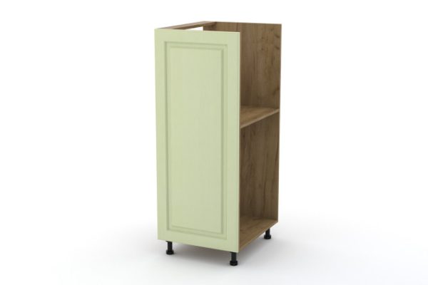 Decorative panel Bella for half-column 57.6x132 cm, pistachio color