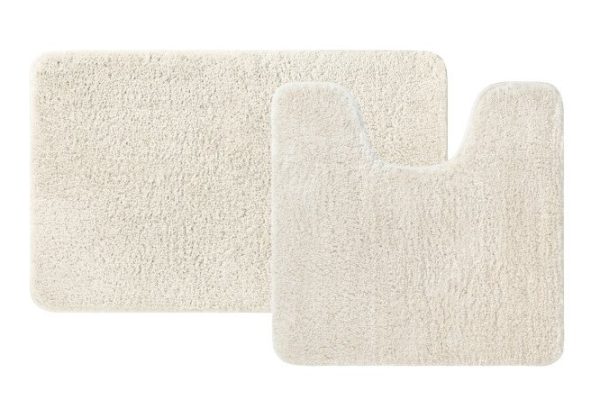 Set of rugs IDDIS Base for bathroom 50x80 cm, Microfiber
