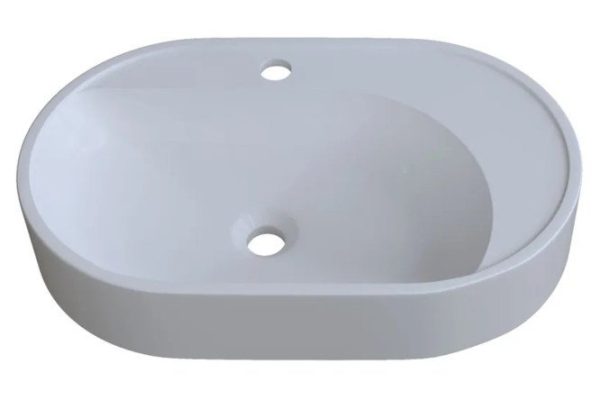 Bathroom sink Luna 2911020344 Countertop, 60x11.5x36 cm