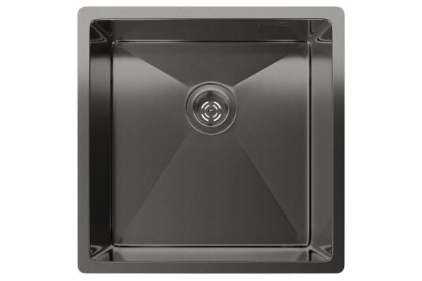 Inset sink Rinox 4444 UN PVD black 44x44x20 cm