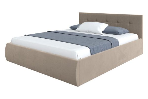 Bed with lifting mechanism Mila coffee color 140x200 cm