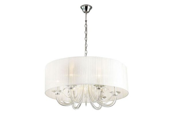 Hanging chandelier FAVOURITE Snow 12 sq.m., 65x130x65 cm, E14