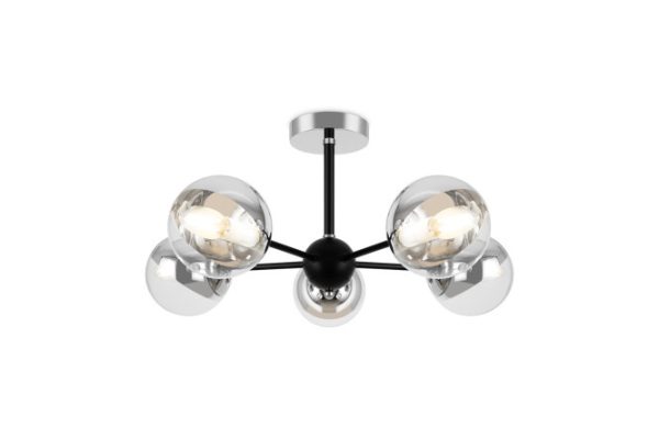 Ceiling lamp FREYA Bom 20 sq.m., 58x28x58 cm, E14