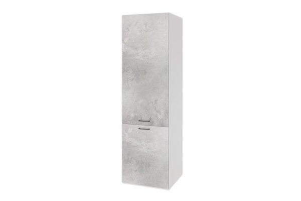 Set of facades City color concrete light