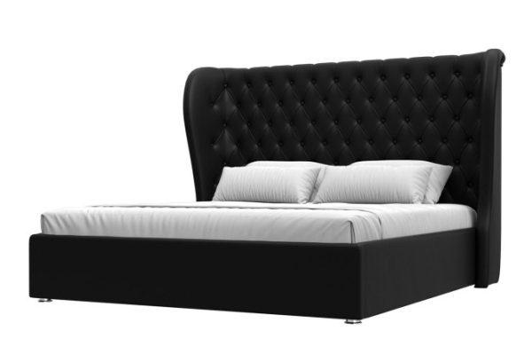 Bed with lifting mechanism Dalia color black