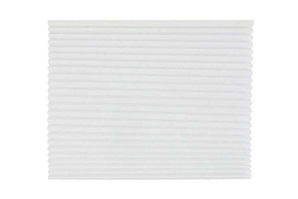 Pleated curtain MITTE Severo white, 90x190 cm