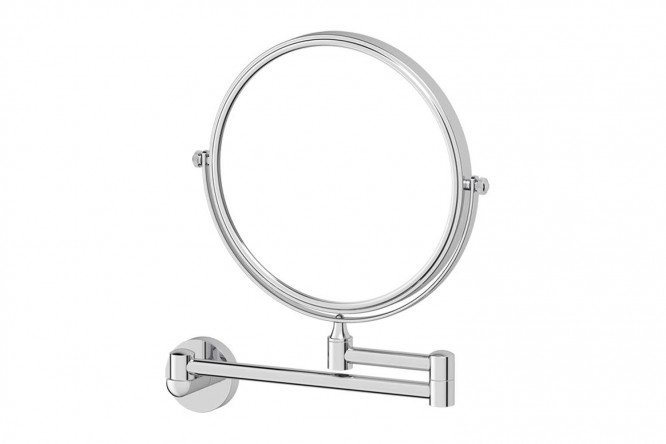 Double-sided cosmetic mirror Harmonie On a bracket, 26.8x28.9x4.8 cm