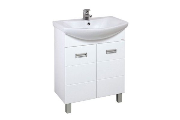 Floor stand ONIKA Baltika 106040 56 cm, frame color white, facade white