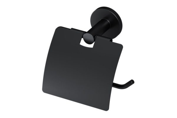 chupwbzja1e3loqlezqs14zub3205pr7.jpg Wall-mounted toilet paper holder with lid AM.PM X-Joy A85A341422 Metal, screw fastening