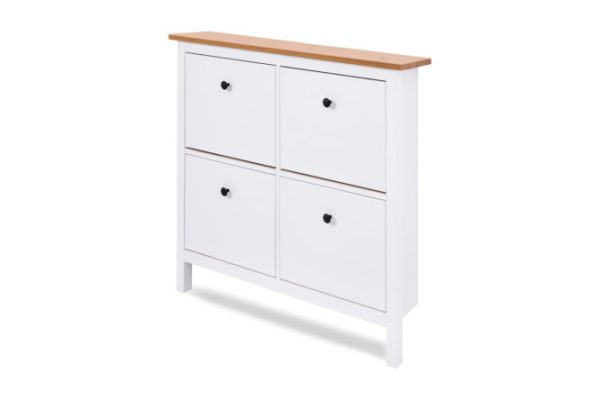 Shoe cabinet Evans 105.8x100.5x22 cm