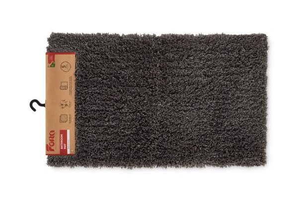 Bathroom rug Fluffy 60x100 cm, Microfiber