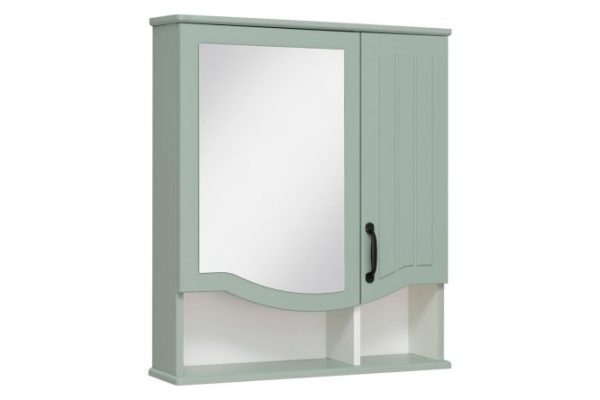 Mirror wall cabinet RUNO Marseille 00-00001219 Hanging, 65x75x16 cm, Universal