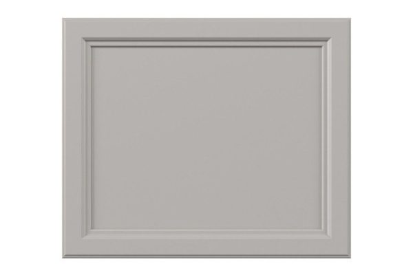 Gloria cabinet front 59.6x49.6 cm, gray silk color