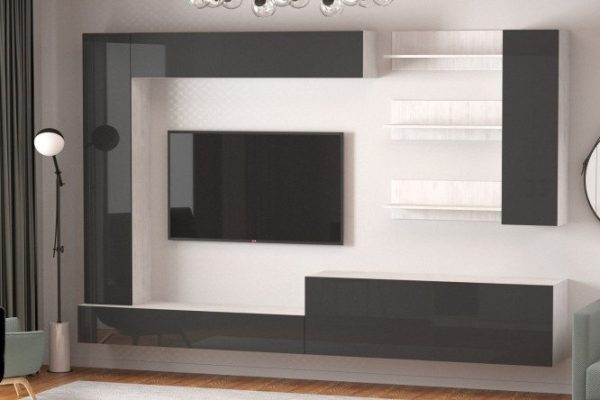 Furniture set Studio No. 6 northern wood/anthracite