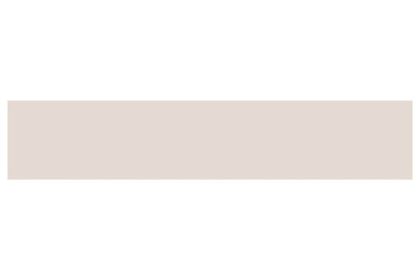 Front of the Demi floor cabinet for the oven, 59.6x11.6 cm, matte latte color