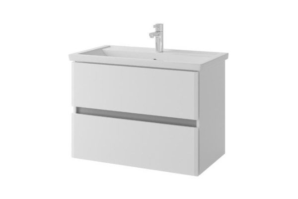 Hanging cabinet Sanstar Velja 62.2-1.4.1. 76.5 cm, frame color white, facade white